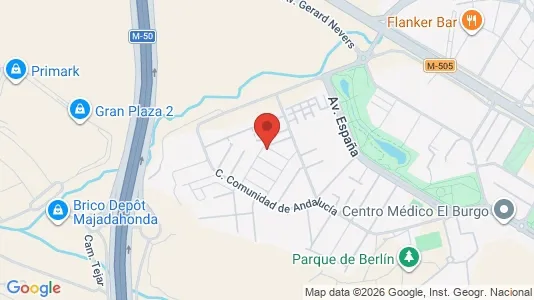 Apartments for rent i Madrid Centro - kort over placeringen
