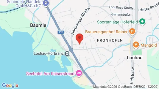 Apartments for rent i Bregenz - kort over placeringen