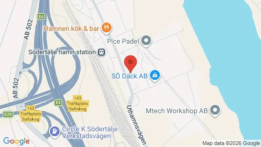 Apartments for rent i Södertälje - kort over placeringen