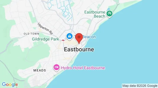 Houses for rent i Eastbourne - East Sussex - kort over placeringen