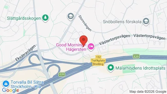 Apartments for rent i Stockholm South - kort over placeringen