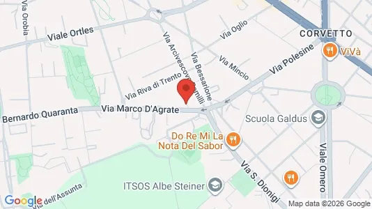 Rooms for rent i Milano Zona 5 - Vigentino, Chiaravalle, Gratosoglio - kort over placeringen