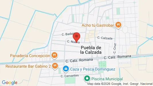 Apartments for rent in Puebla de la Calzada - Photo from Google Street View