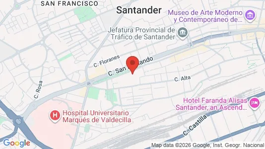 Apartments for rent in Santander - Photo from Google Street View