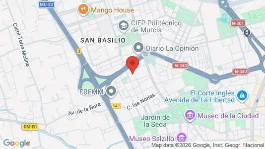 Apartments for rent in Murcia - Photo from Google Street View