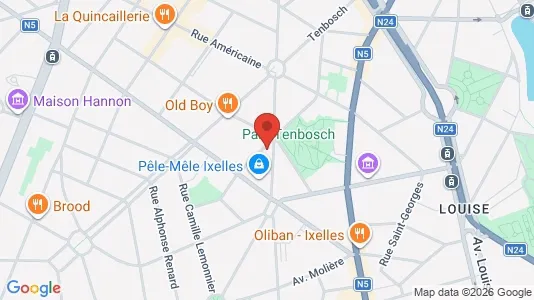 Apartments for rent in Brussels Elsene - Photo from Google Street View