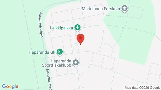 Apartments for rent i Haparanda - kort over placeringen