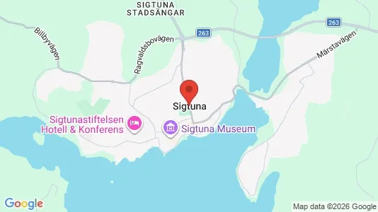 Apartments for rent i Sigtuna - kort over placeringen