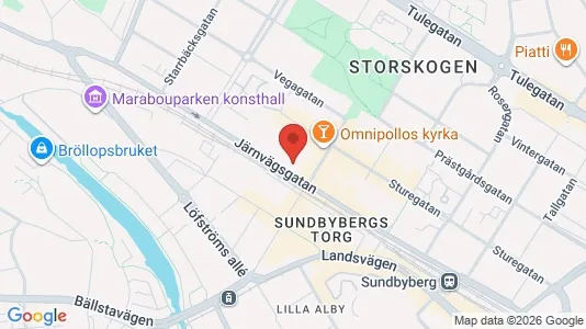 Apartments for rent i Sundbyberg - kort over placeringen
