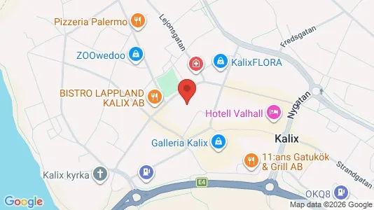 Apartments for rent i Kalix - kort over placeringen