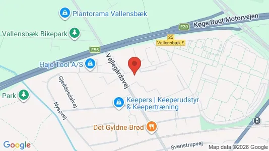 Apartments for rent i Vallensbæk Strand - kort over placeringen