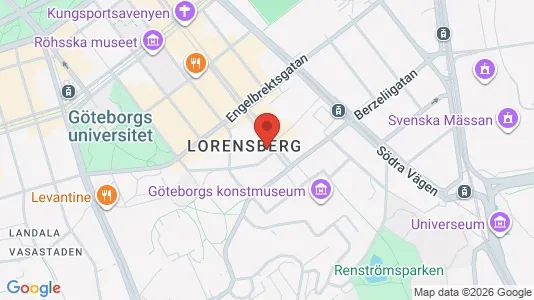 Apartments for rent i Gothenburg City Centre - kort over placeringen