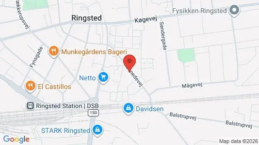 Apartments for rent i Ringsted - kort over placeringen