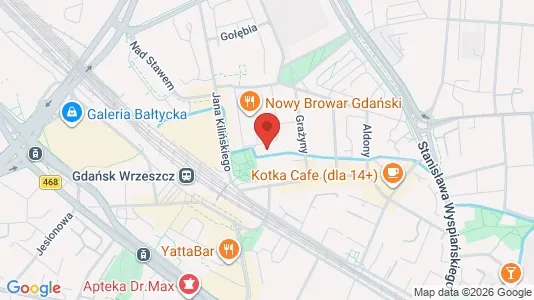 Apartments for rent in Gdańsk - Photo from Google Street View