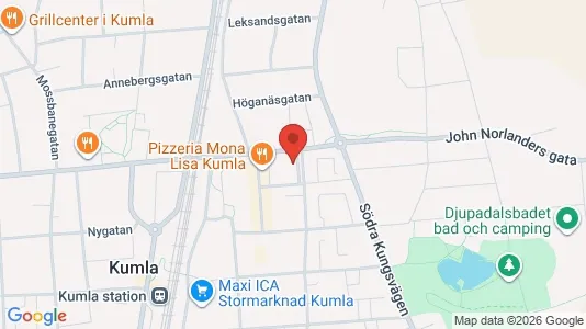 Apartments for rent i Kumla - kort over placeringen