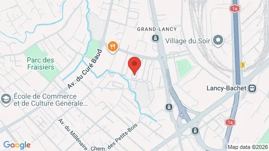 Apartments for rent in Lancy - Photo from Google Street View