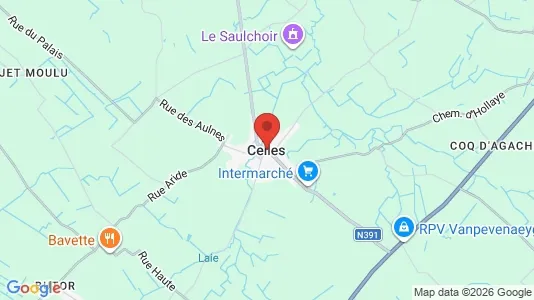 Apartments for rent in Celles - Photo from Google Street View