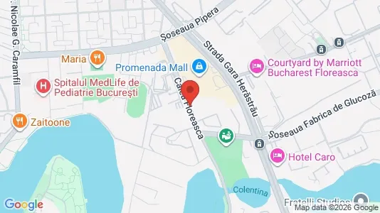 Apartments for rent i Bucharest - Sectorul 2 - kort over placeringen