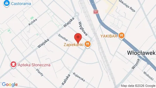 Apartments for rent in Włocławek - Photo from Google Street View