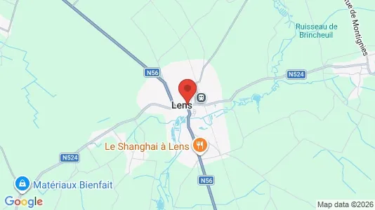 Houses for rent in Lens - Photo from Google Street View