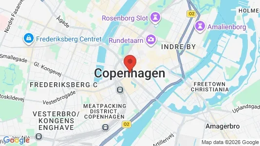 Apartments for rent i Copenhagen SV - kort over placeringen