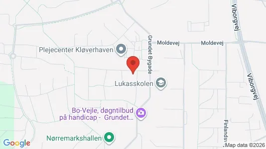 Apartments for rent i Vejle Center - kort over placeringen