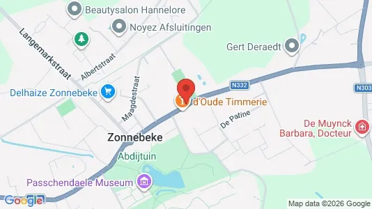 Apartments for rent in Zonnebeke - Photo from Google Street View