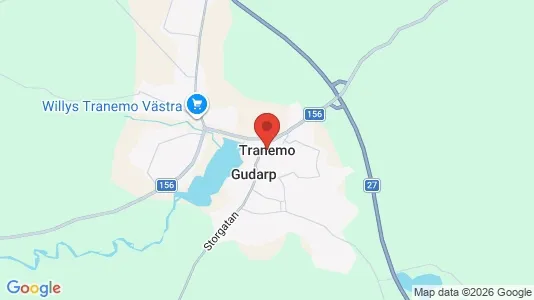 Apartments for rent i Tranemo - kort over placeringen