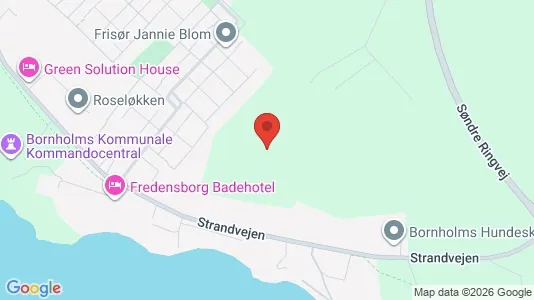 Apartments for rent i Rønne - kort over placeringen