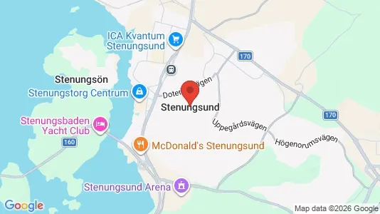 Houses for rent i Stenungsund - kort over placeringen