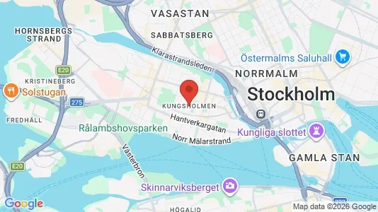 Apartments for rent i Kungsholmen - kort over placeringen