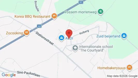 Apartments for rent i Tervuren - kort over placeringen