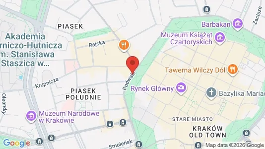 Apartments for rent in Kraków Śródmieście - Photo from Google Street View