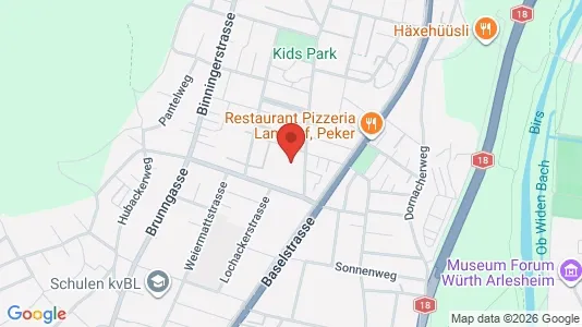 Apartments for rent in Arlesheim - Photo from Google Street View