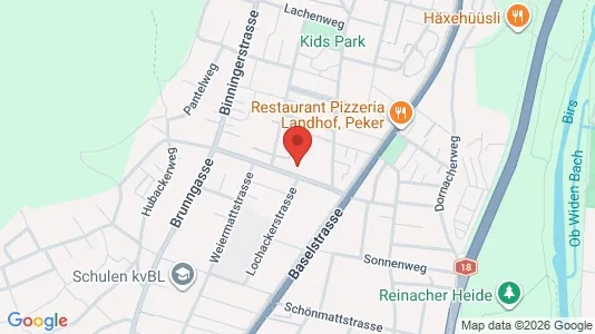 Apartments for rent in Arlesheim - Photo from Google Street View