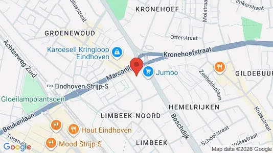 Apartments for rent i Eindhoven - kort over placeringen