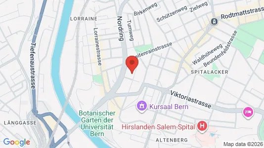 Apartments for rent i Bern-Mittelland - kort over placeringen