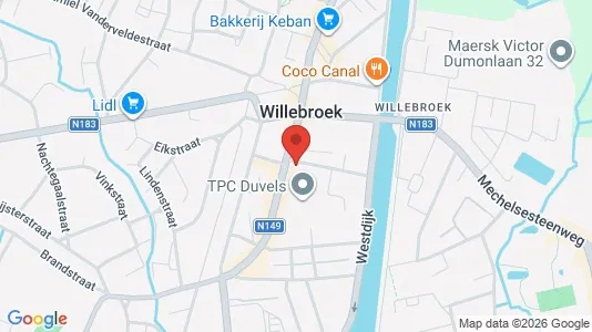 Apartments for rent in Willebroek - Photo from Google Street View