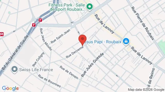 Rooms for rent i Prato - kort over placeringen