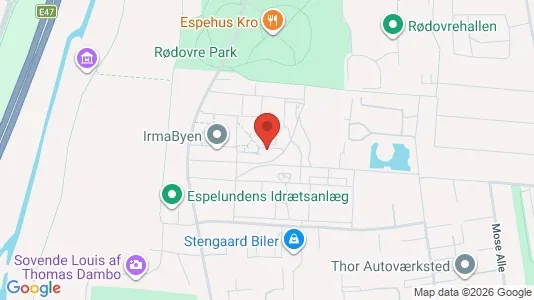 Apartments for rent i Rødovre - kort over placeringen