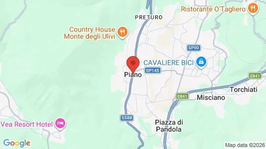 Apartments for rent i Montoro - kort over placeringen