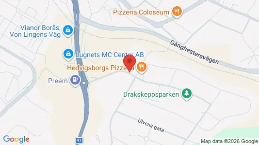 Apartments for rent i Borås - kort over placeringen