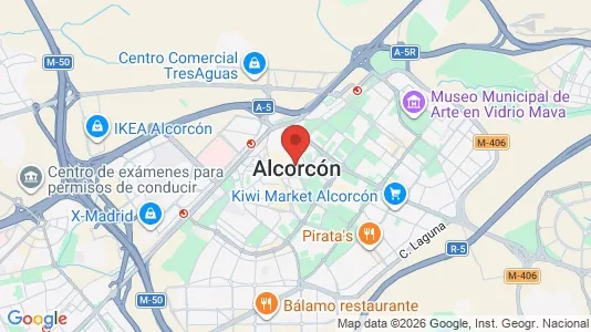 Apartments for rent i Alcorcón - kort over placeringen