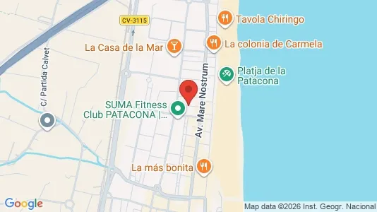 Apartments for rent i Alboraya - kort over placeringen