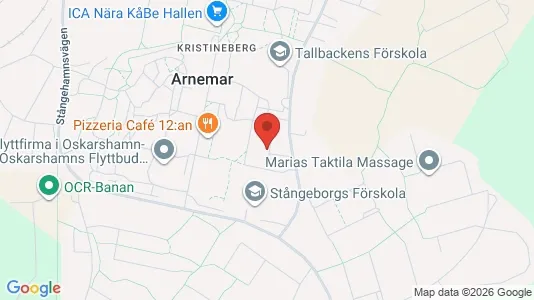 Apartments for rent i Oskarshamn - kort over placeringen