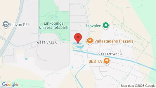 Apartments for rent i Linköping - kort over placeringen