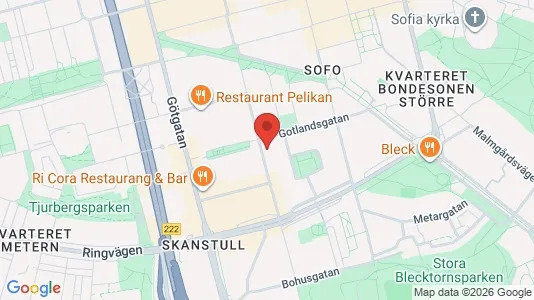 Apartments for rent i Södermalm - kort over placeringen