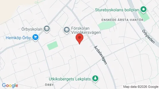 Apartments for rent i Stockholm South - kort over placeringen