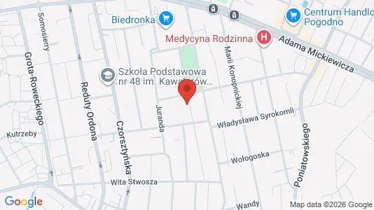 Rooms for rent in Szczecin - Photo from Google Street View