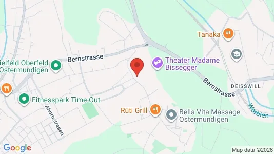 Apartments for rent i Bern-Mittelland - kort over placeringen